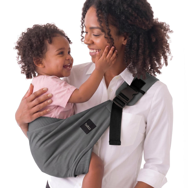 Boba Buddy Hüfttrage Baby bis Kleinkind - 100% Baumwoll Babytrage Seitlich, Kindertrage mit verstell