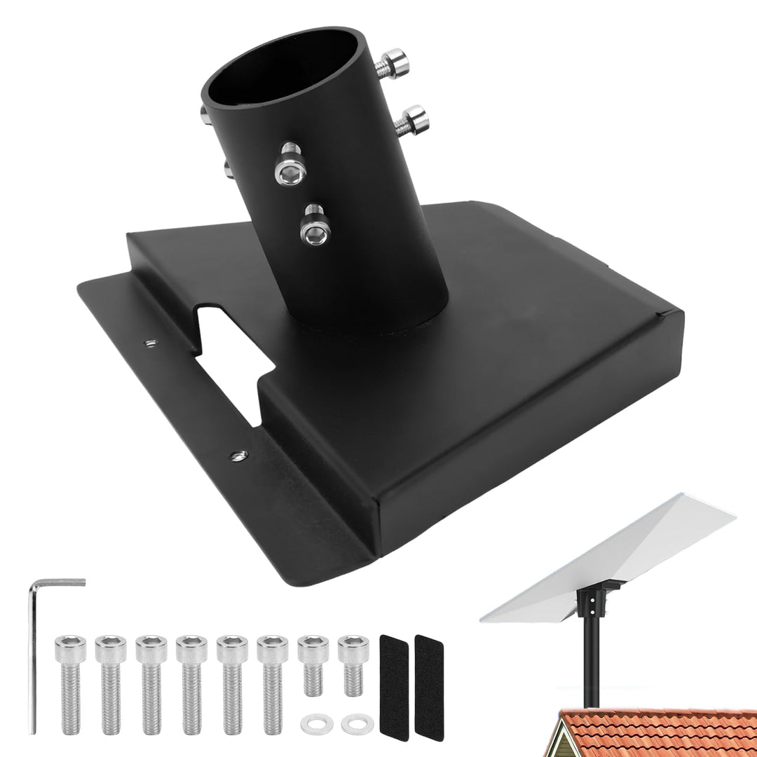 Starlink Gen 3 Rohradapter, 70 mm Verlängerungsbuchse, für Standardausrüstung (Schwarz), Schwarz