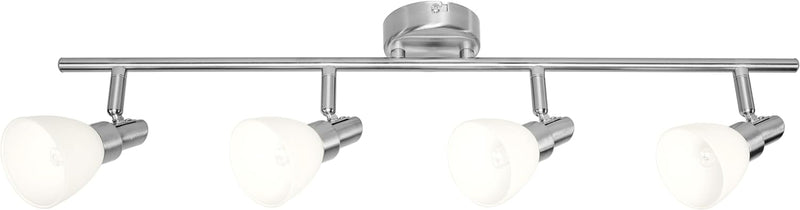 LEDVANCE LED Spotlight, 4-flammiger hochwertiger Spotstrahler aus Aluminium, geeignet für Wand und D