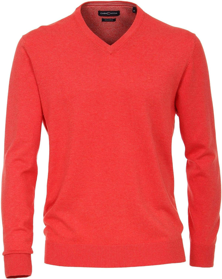 CASAMODA Herren Pullover XXL Orange (486), XXL Orange (486)