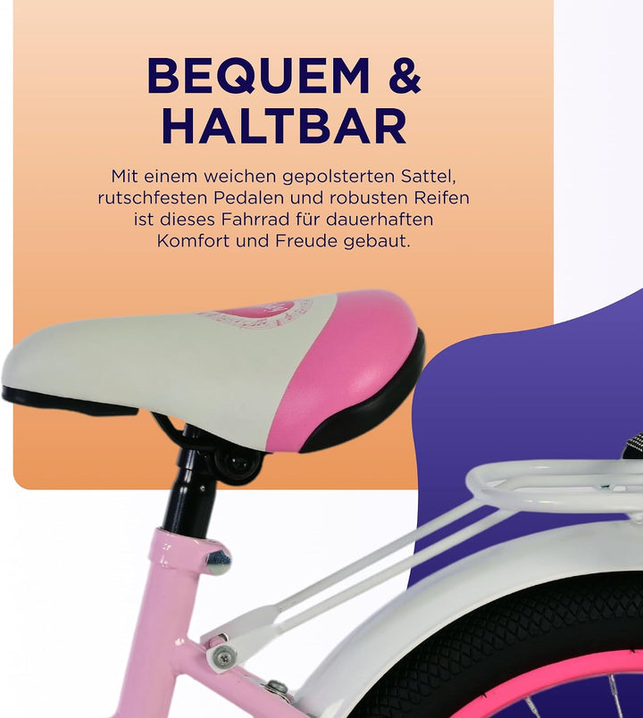 Volare - Kinderfahrrad 14 – Ashley White (31430)