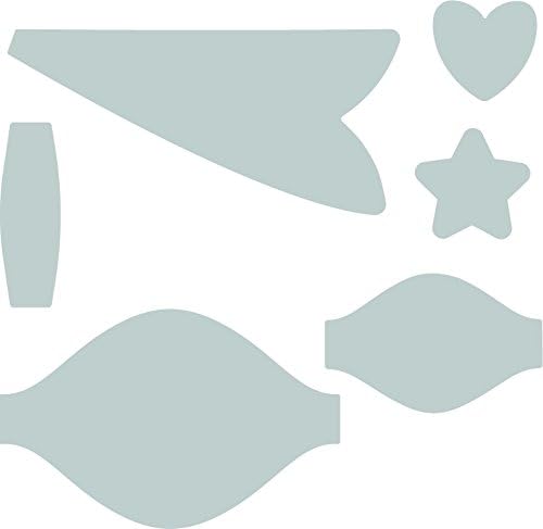Sizzix 662968 Schleife 3 Stanzschablone, Mehrfarbig, Eine Grösse