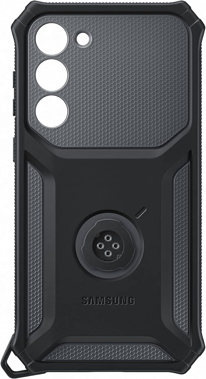 Samsung Rugged Gadget Smartphone Case EF-RS916 für Galaxy S23+, Handy-Hülle, Standfuss, Kratzfest, F