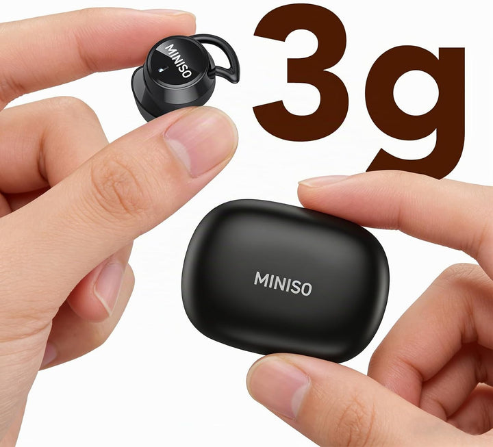 MINISO MS217 Schlafkopfhörer Seitenschläfer, Übersetzungskopfhörer in Echtzeit mit App,Kopfhörer zum