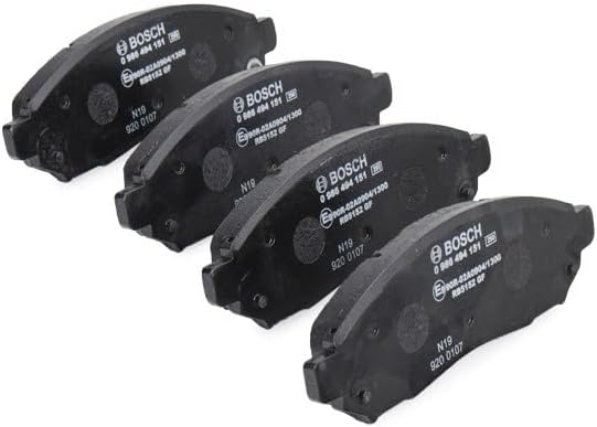 Bosch BP1062 Bremsbeläge - Vorderachse - ECE-R90 Zertifizierung - vier Bremsbeläge pro Set