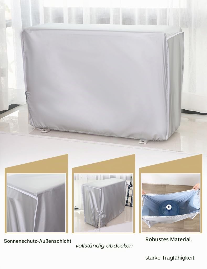 Klimaanlage Abdeckung Aussengerät Mit Gummizug Mit Kordelzug Air Conditioner Cover Anti Staub Anti S