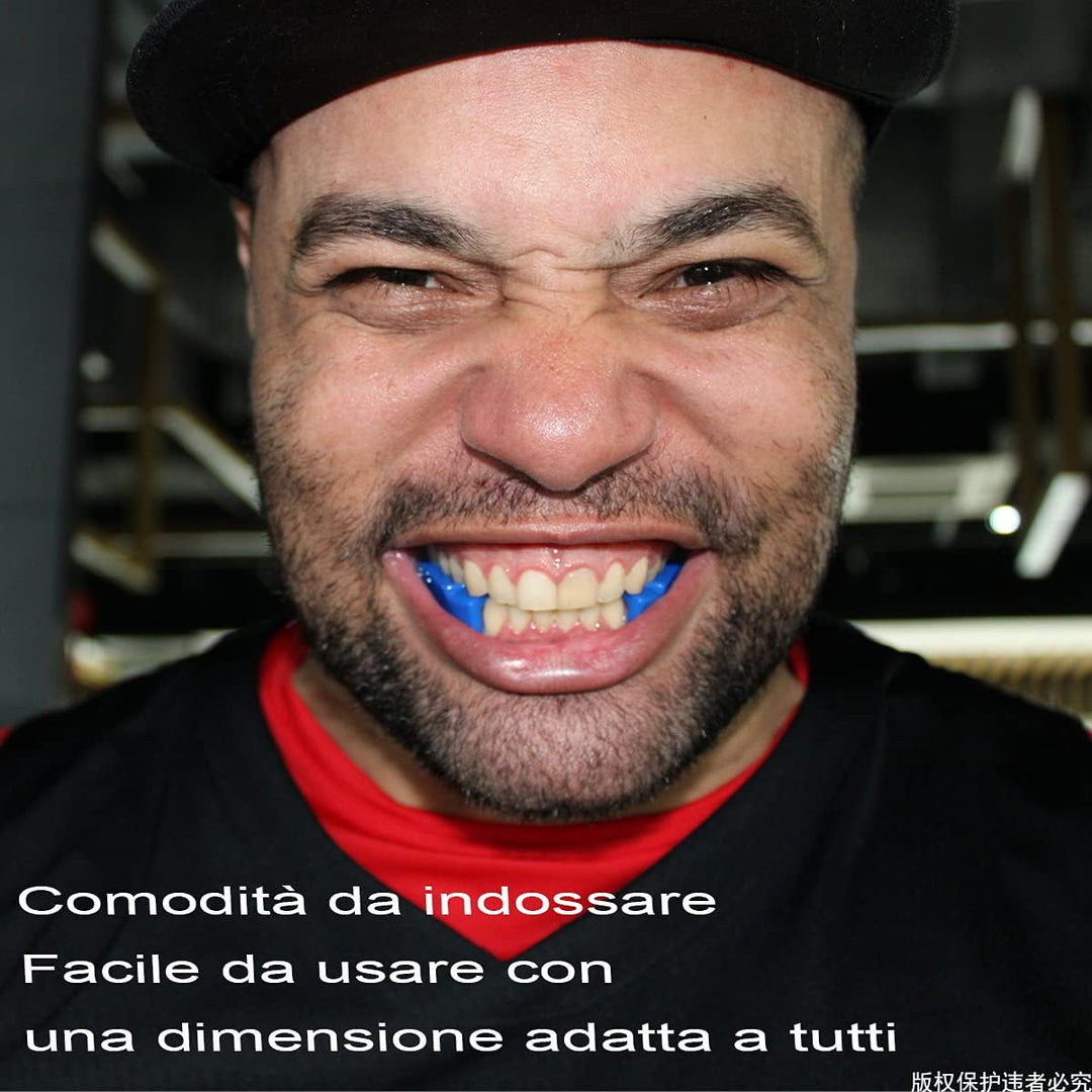 Powerlifting-Mundschutz für Sport und Fitness, Gewichtheber-Mundschutz (Bodybuilding,Fit halten,Wett