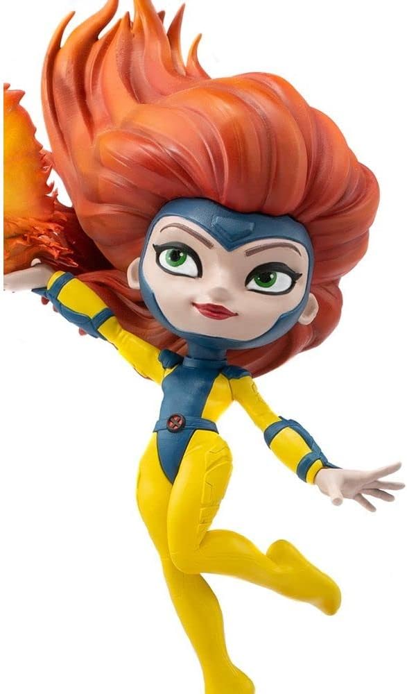 Iron Studios 79343 X-Men Jean Grey Minico statuen, Mehrfarbig, Standard, Standard