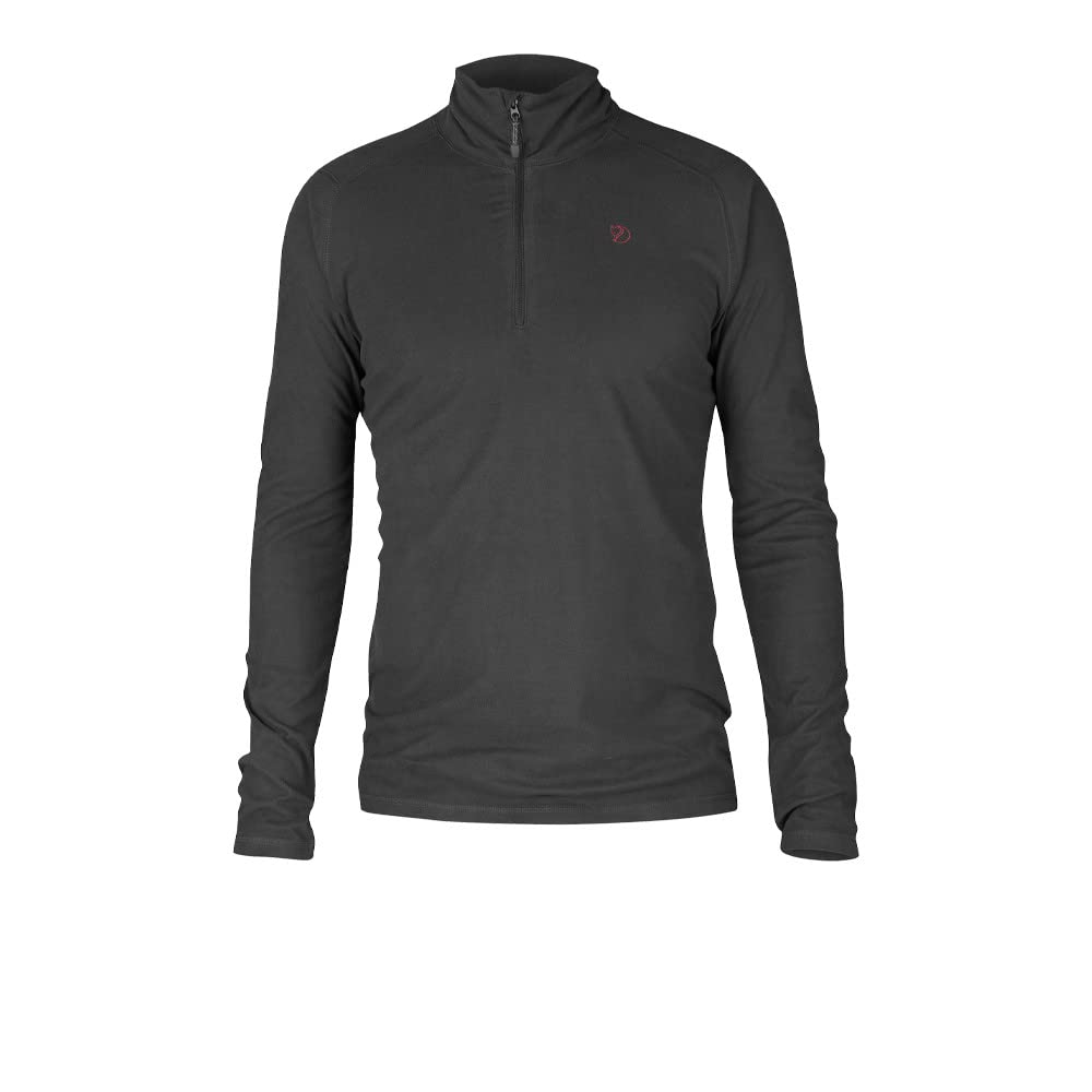 Fjällräven Herren Pine Half Zip M Sweatshirt S Dark Grey, S Dark Grey