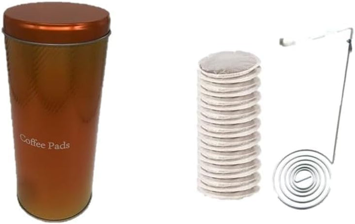 3x Kaffeepaddose - Kaffeedose für Kaffeepads - Aufbewahrungsbehälter für Kaffeepads