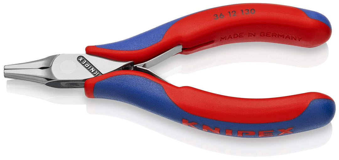 Knipex Elektronik-Bestückungszange mit Mehrkomponenten-Hüllen 130 mm 36 12 130