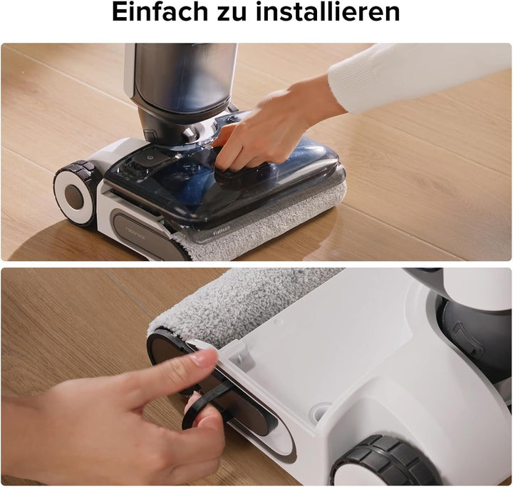 roborock Originale Bürstenrolle für Nass-Trocken-Staubsauger und Mopp, kompatibel F25-Serie, Grau