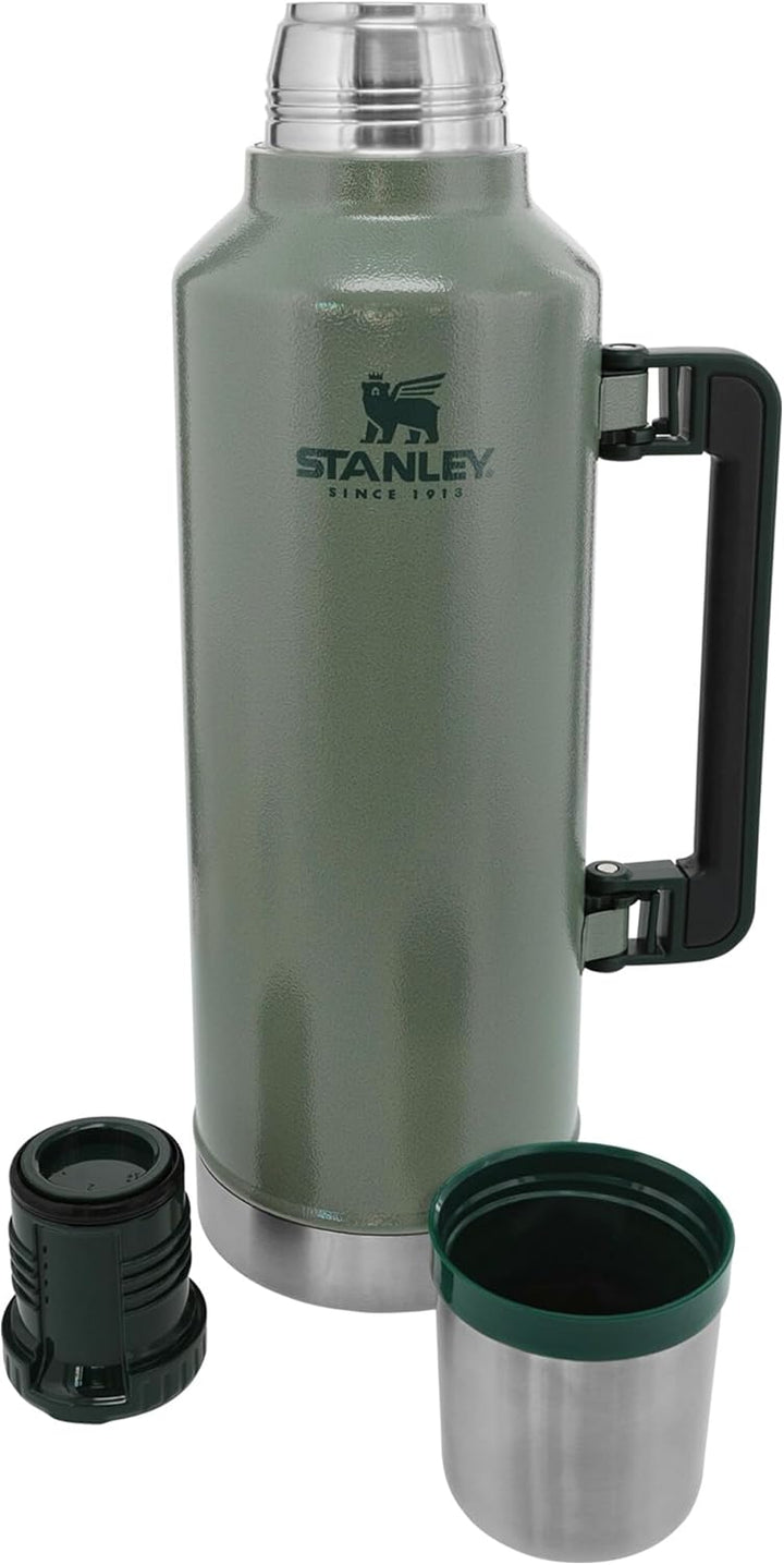 Stanley Classic Legendary Thermosflasche- Thermos Hält 15-48 Stunden Heiss oder Kalt - Edelstahl The