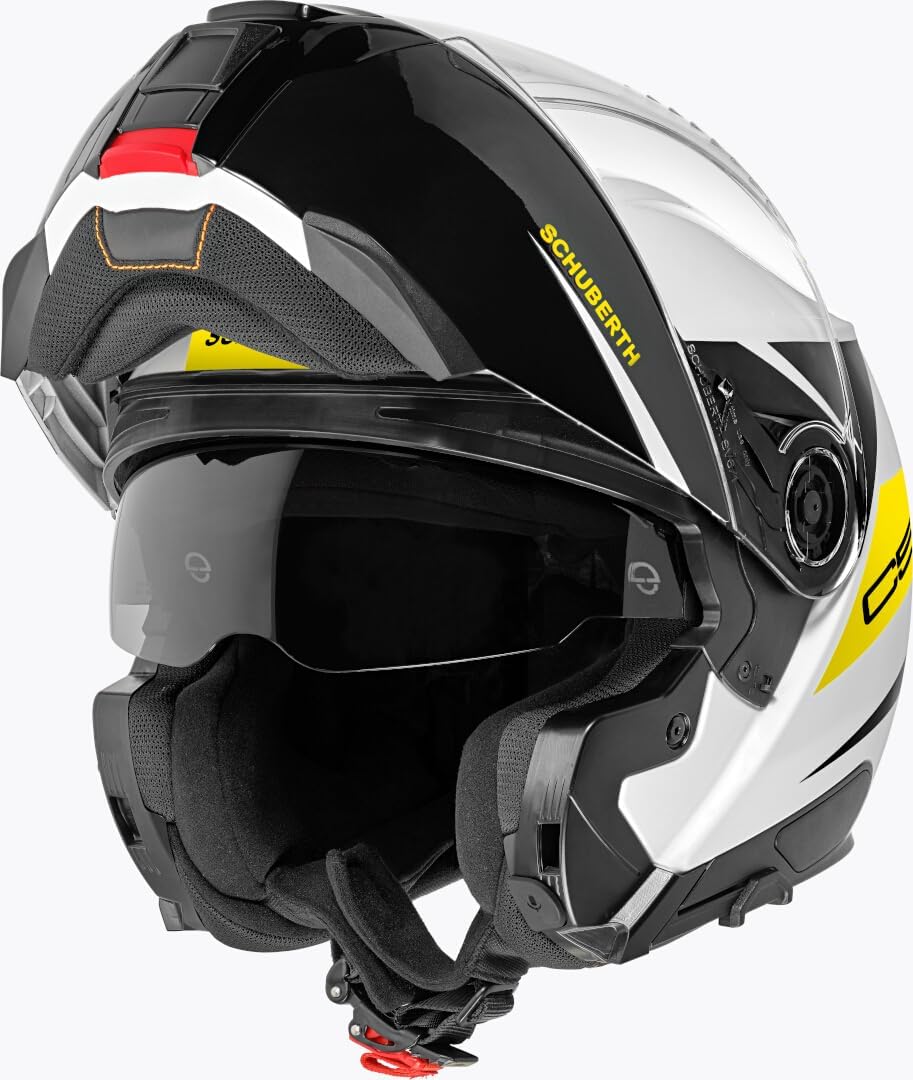 Schuberth C5 Eclipse Yellow Motorrad Klapphelm