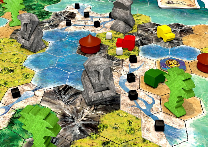 Zoch 601105152 - Tobago (Neuauflage) - Spieleklassiker, Familienspiel für Erwachsene und Kinder, Gru