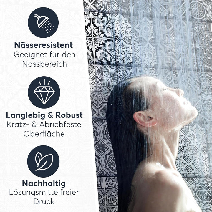 CREATISTO Klebefliesen Stickerfliesen Fliesenfolie - Hochwertige Sticker Aufkleber für Wandfliesen I