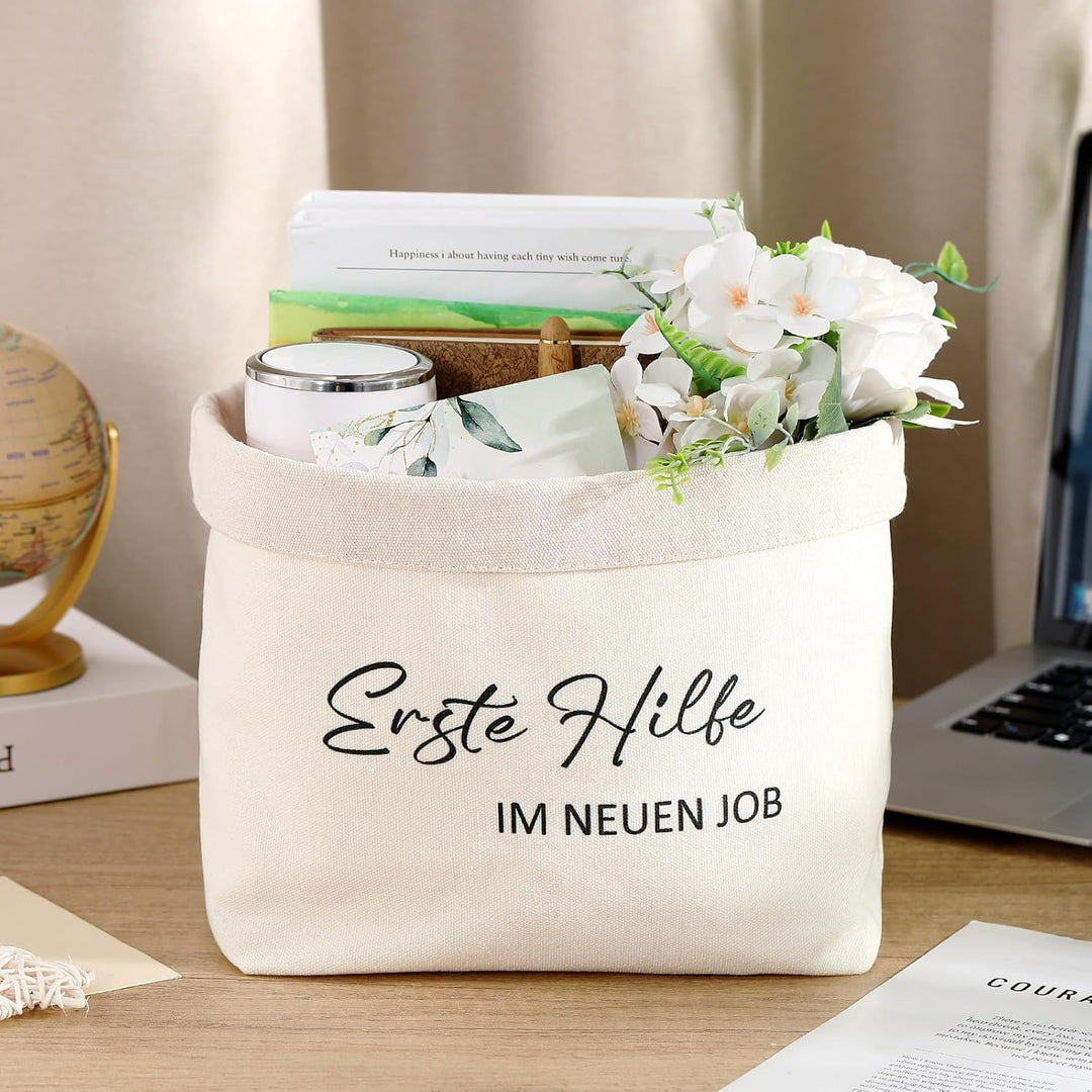 Sinmoe Erste Hilfe Tasche für den Neuer Job Abschiedsgeschenk Kollegen Jobwechsel Lustiges erster Ar