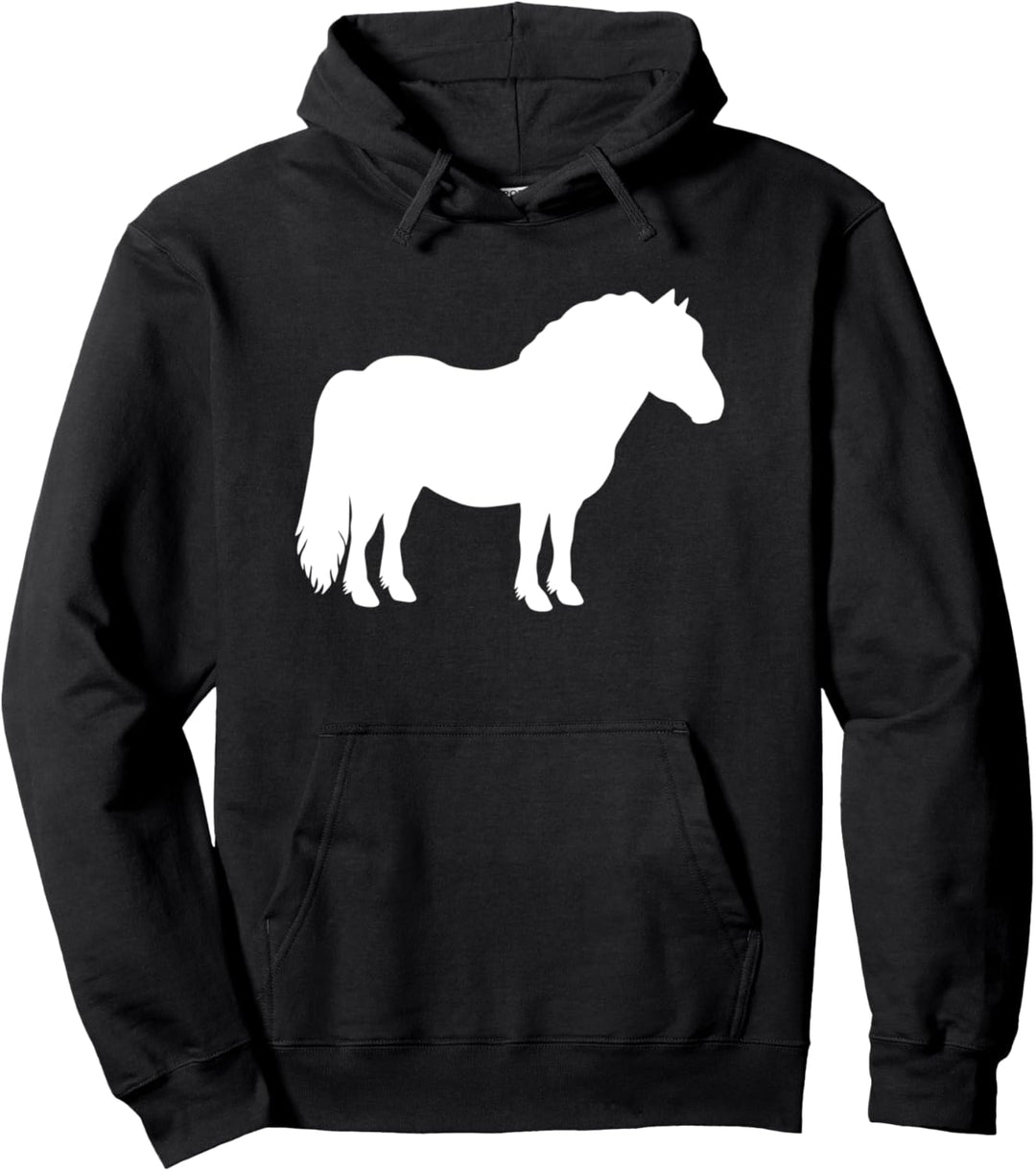 Shetty Shetland Pony Pferd Reitern Damen Mädchen Pullover Hoodie