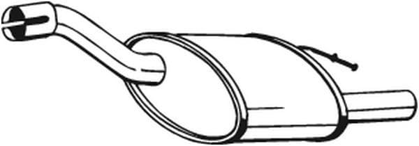 Bosal 154-357 Endschalldämpfer