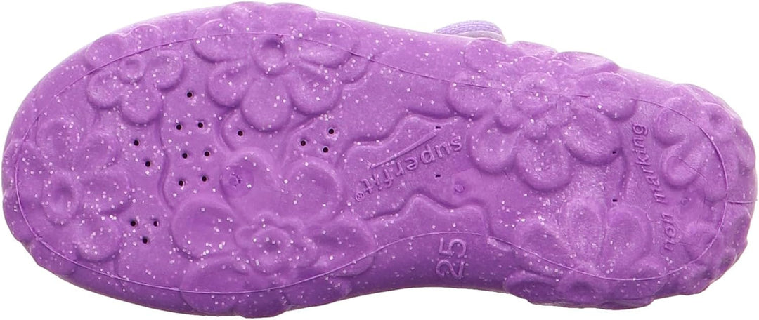 Superfit Girls’ Bonny' Low-Top Slippers 23 EU Lila 9000, 23 EU Lila 9000