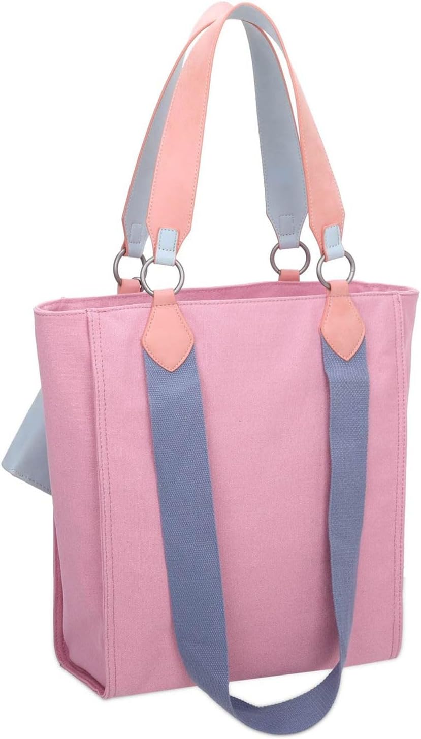 Fritzi aus Preussen Damen Izzy02 Canvas Shopper Rosy, Rosy