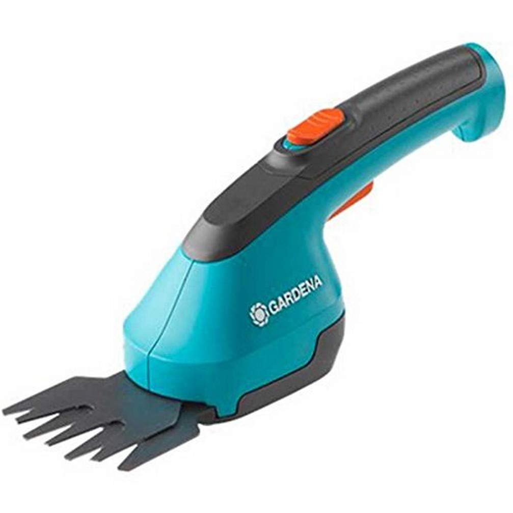 Gardena Tijeras cortacésped AccuCut Li. Batería de Li-Ion. Ancho de Corte: 8 cm/Autonomía: aprox 40