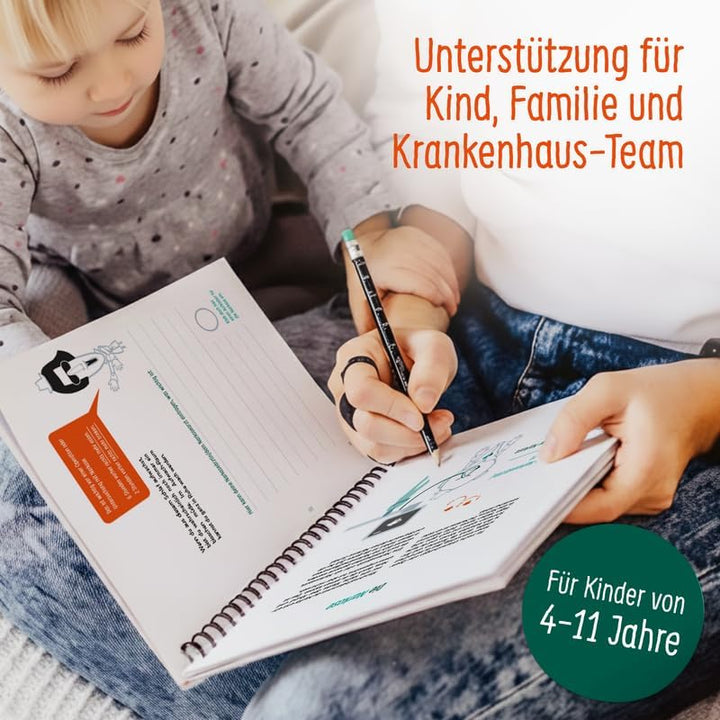 Kinderherzbuch Verlag – Kinderbuch Öffne Dein Herz: Operation Mitmachbuch für Kinder (4-11 Jahre) zu
