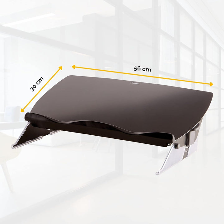 Fellowes Sichtfeld-Konzepthalter Easy Glide, Flexibler 2-in-1 Dokumentenhalter und Schreibunterlage,