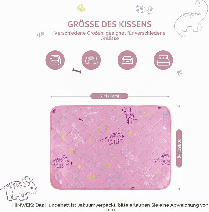 IEUUMLER 2 Stück Welpenunterlagen Waschbar für Hunde, Wiederverwendbar und Schnell Absorbierend PIPI