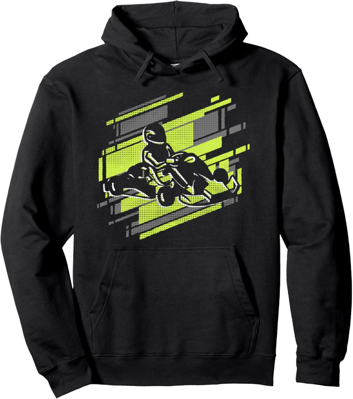 Go-Kart Go Karts Motorsport Jungen Kart Rennen Pullover Hoodie