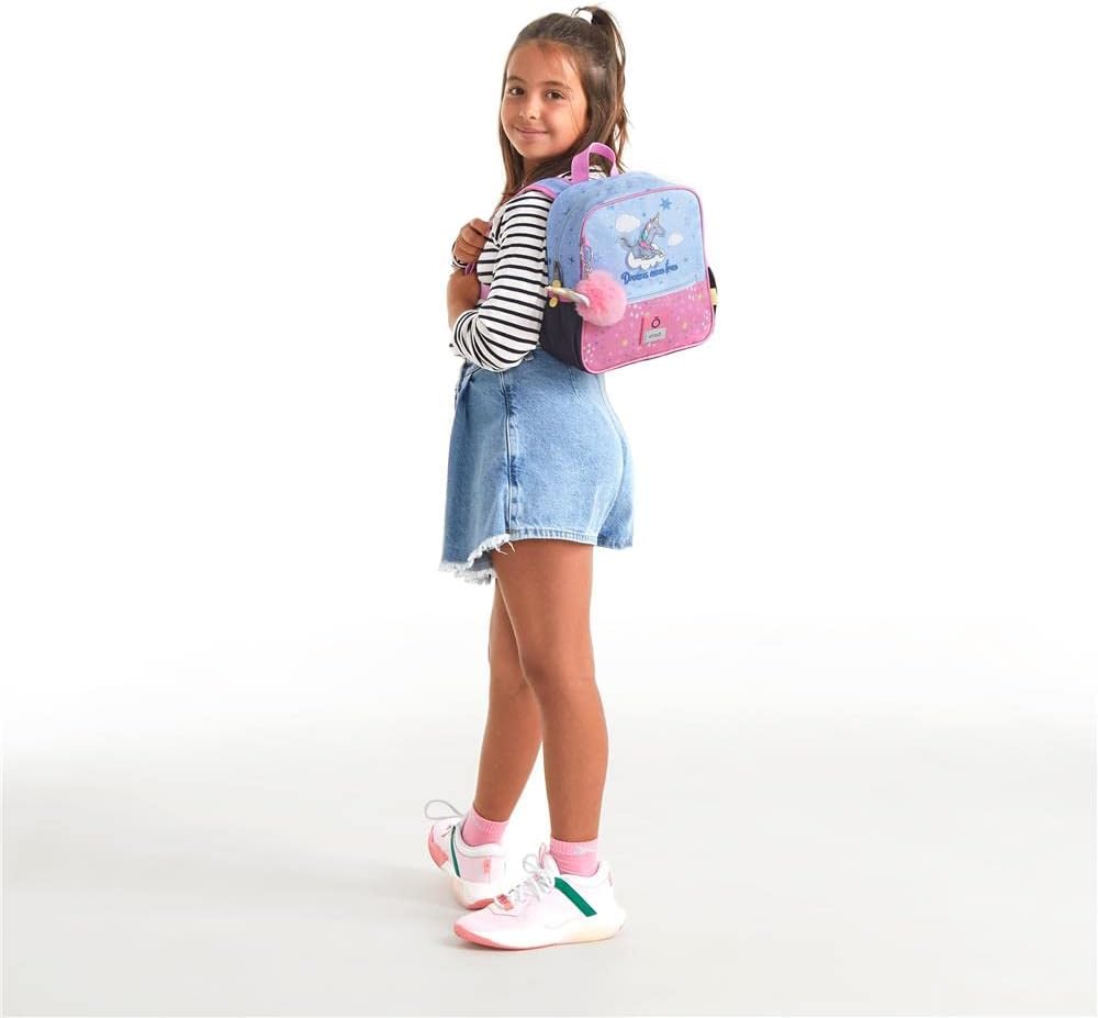 Enso Träume werden wahr Vorschulrucksack Anpassbar an Trolley Multicolor 23x25x10 cm Polyester Rucks