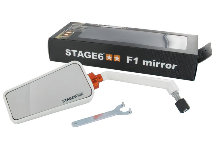 Spiegel Stage6 F1 links M8 Weiss