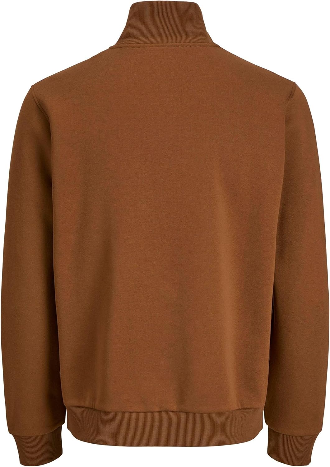 JACK & JONES Male Strickjacke mit Viertelreissverschluss Einfarbig Strickjacke mit Viertelreissversc