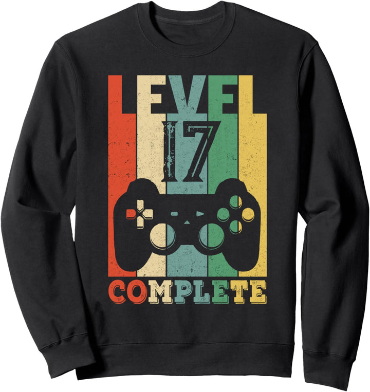 17. Geburtstag Junge Mädchen 17 Jahre 2007 Lustig Geschenk Sweatshirt