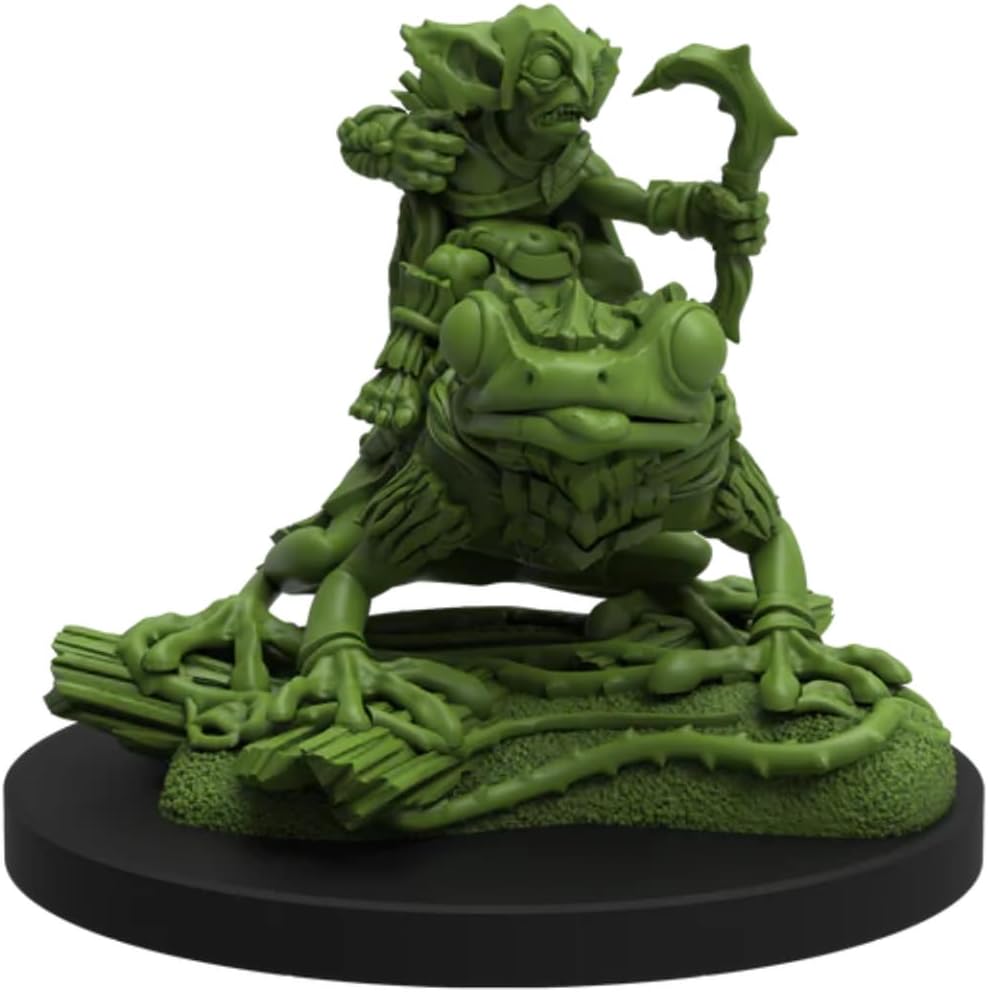 Epic Encounters: Village of The Goblin Chief - RPG Fantasy, Tabletop Game with 20 Goblin Miniatures,
