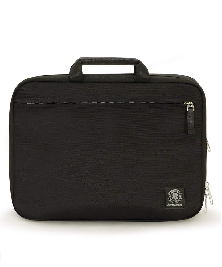 Invicta Organized Office Bag, Schwarz, technisches Gewebe, Laptoptasche bis zu 15.6“ Violett Einfarb