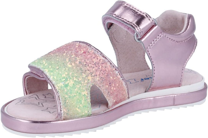 Richter Kinderschuhe Mädchen Halbschuhe Klett Sandale Rosa Freizeit 29 EU Candy Lime Candy, 29 EU Ca
