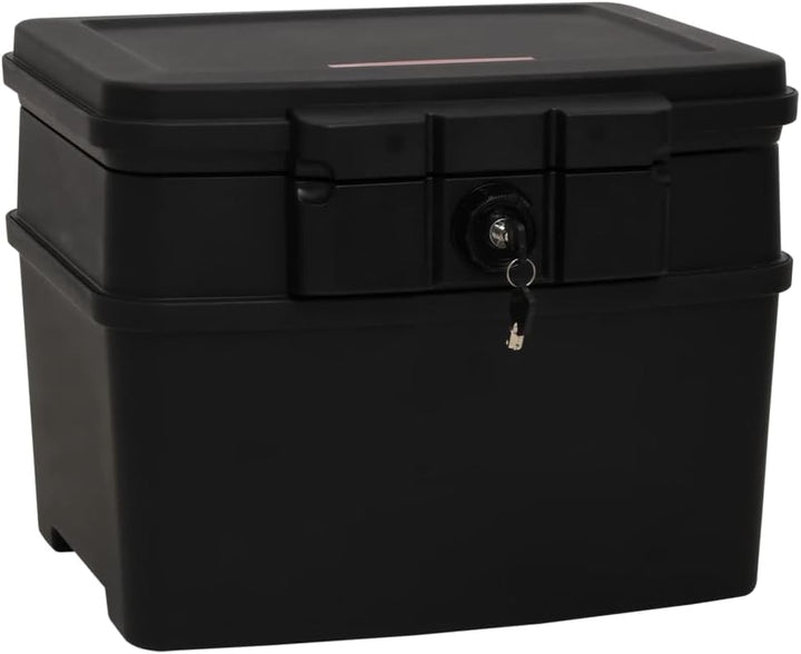 vidaXL Tresor Safe Box Haussafe Geldschrank Möbeltresor Wertschutzschrank Tresorbox mit Schlüssel Fe