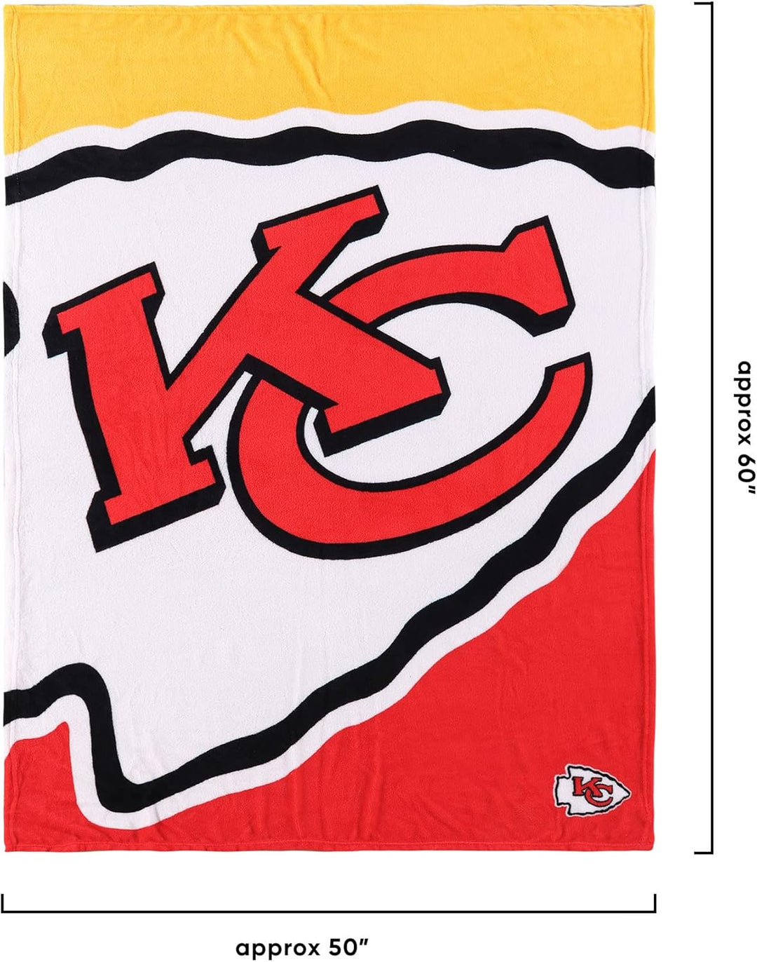 FOCO Supreme Slumber NFL Plüsch Kansas City Chiefs, Kansas City Chiefs