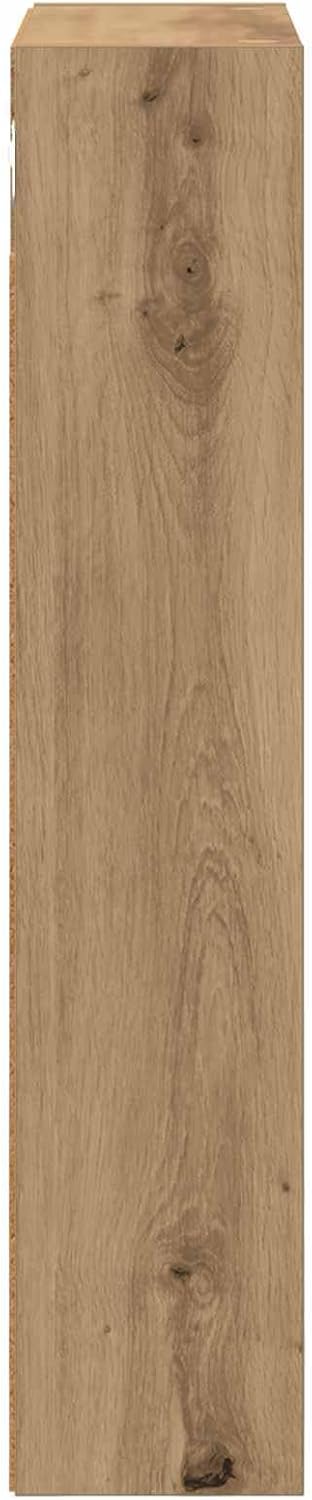 vidaXL Badezimmer-Wandschrank Kunsthandwerk Eiche 40 x 14 x 70 cm, Moderner Badschrank, rechteckiges