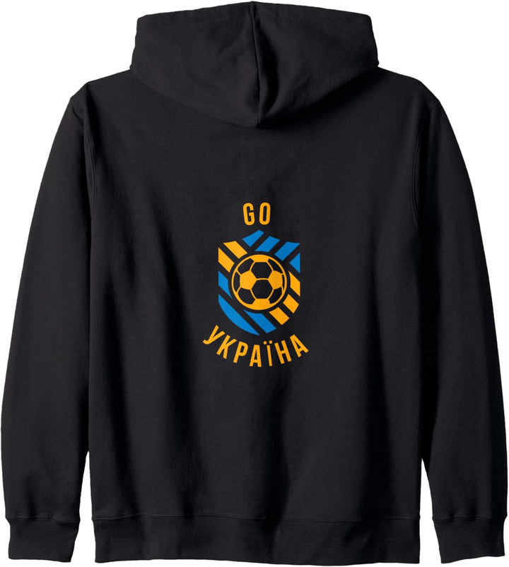 Flagge Ukraine Kapuzenjacke