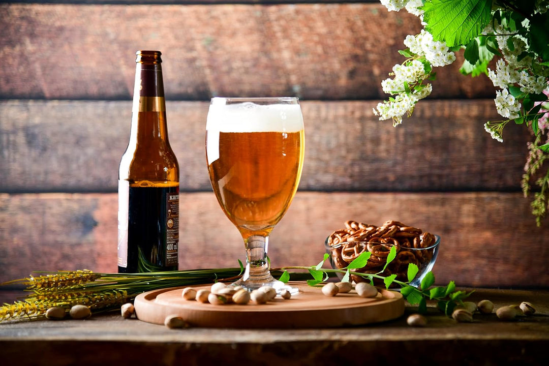 Glasmark Krosno Gläser-Set Für Bier 0,5 Liter Biergläser Pokal Gläser Für Craft Beer Biertulpe Bierg