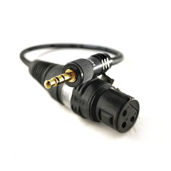 Sommer Cable Mikrofonkabel 1,5m Adapter Miniklinke 3,5mm TRS auf XLR-Stecker weiblich Audioadapter f