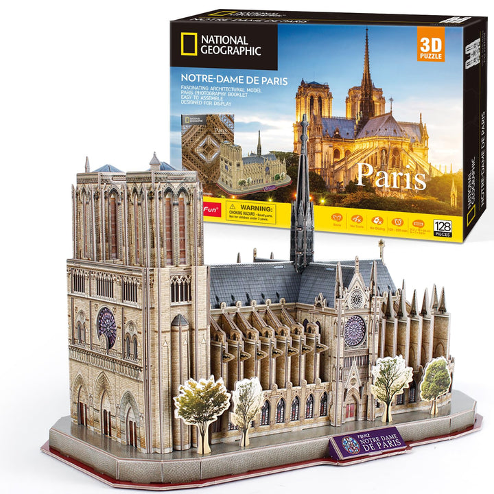 CubicFun DS0986H National Geographic-Notre Dame Notre Dame de Paris | National Geographic, Notre Dam