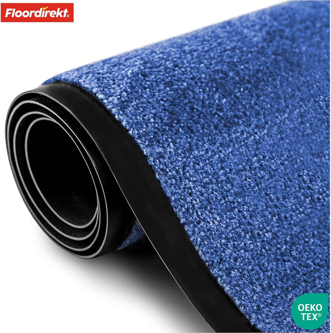 Floordirekt Schmutzfangmatte Rhine - waschbare & leistungsstarke Fussmatte - Sauberlaufmatte mit Rut