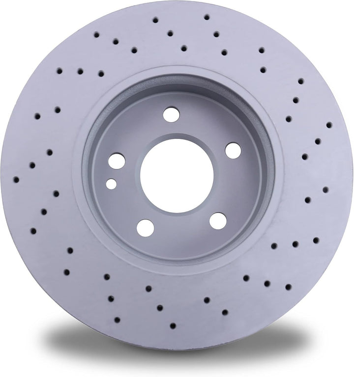 ATE Bremsenset Vorderachse inkl. Bremsscheiben vorne Ø 295 mm belüftet gelocht und Bremsbeläge vorne
