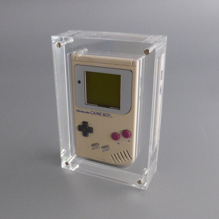 LOBOTEC Nintendo Gameboy Classic Acrylglas Block "Classic Star", Videospiel Retro Konsolen Case aus