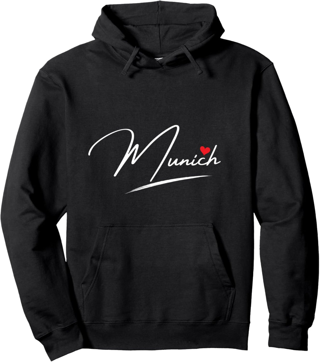 München Reise Souvenir Deutschland Urlaub Love Munich Pullover Hoodie