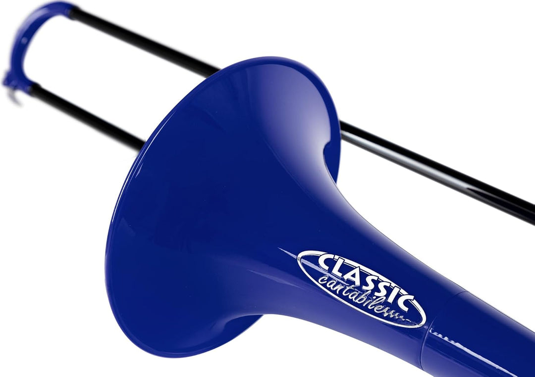 Classic Cantabile MardiBrass ABS Kunststoff Tenor-Posaune - Bb-Stimmung - Fiberglas-Zug - 660g leich