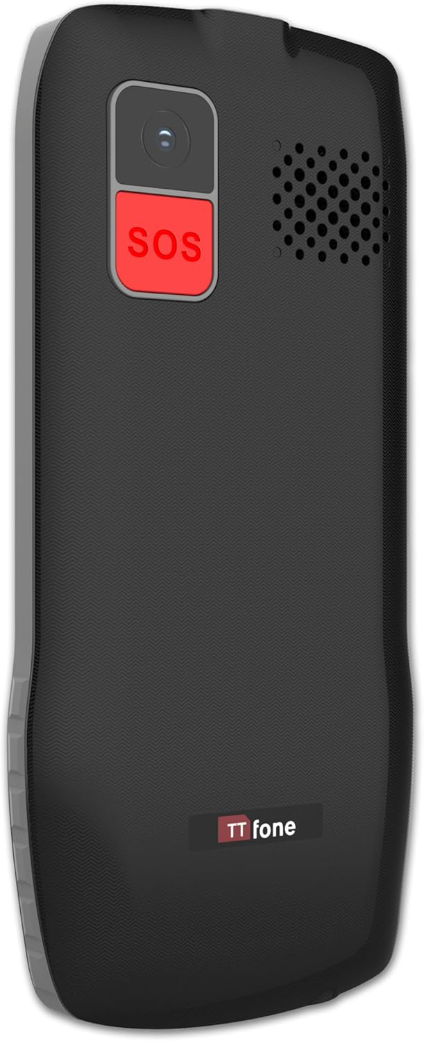 TTfone TT890 4G Seniorentelefon - Einfach zu bedienendes Big Button Handy mit Nothilfe-Taste, USB-C